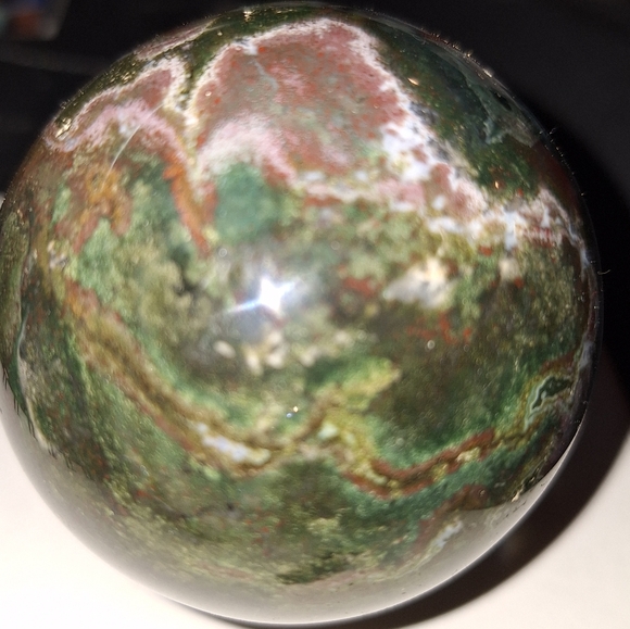 Ocean Jasper sphere - Picture 4 of 9